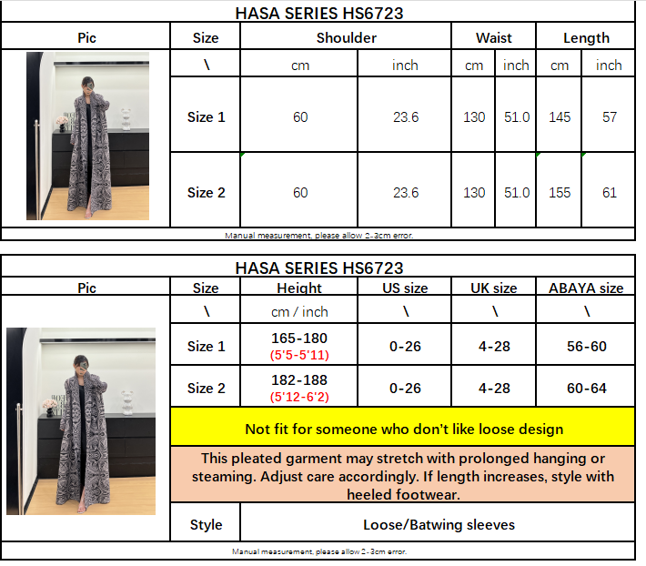 LUMAYA6723 Monochrome Swirl | Black & Grey Abstract Printed Abaya
