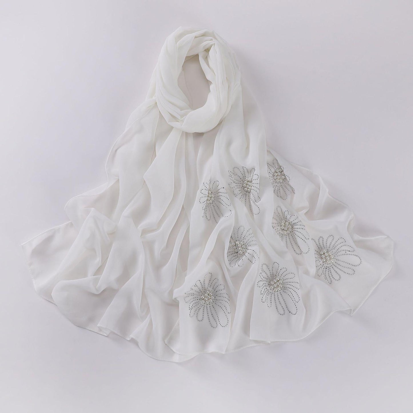 LUMAYA LM1121 New Chiffon Long Scarf Hijab