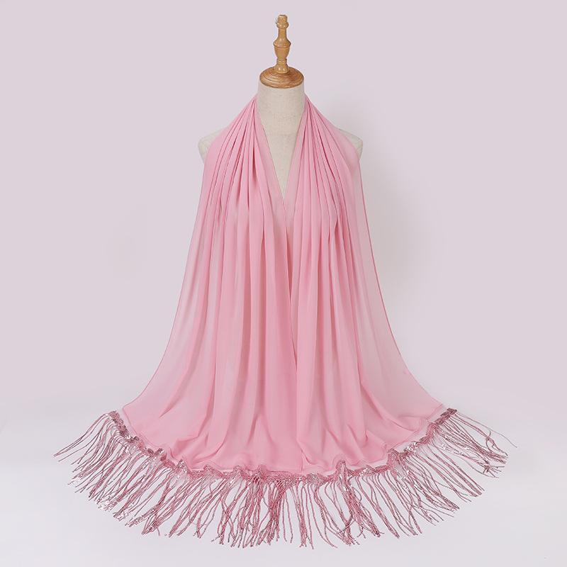 LUMAYA LM1139 Pearl Chiffon Scarf