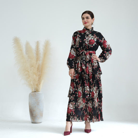 LUMAYA LUMAYA1008 Pure Beauty Printed Dress