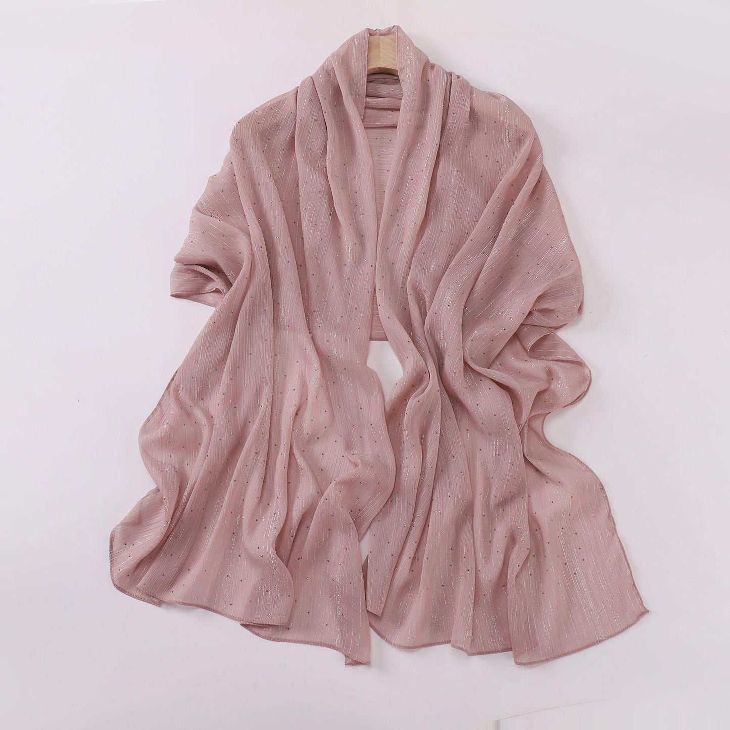 LUMAYA LM1114 All Over The Sky Hot Drilling Long Scarf Hijab