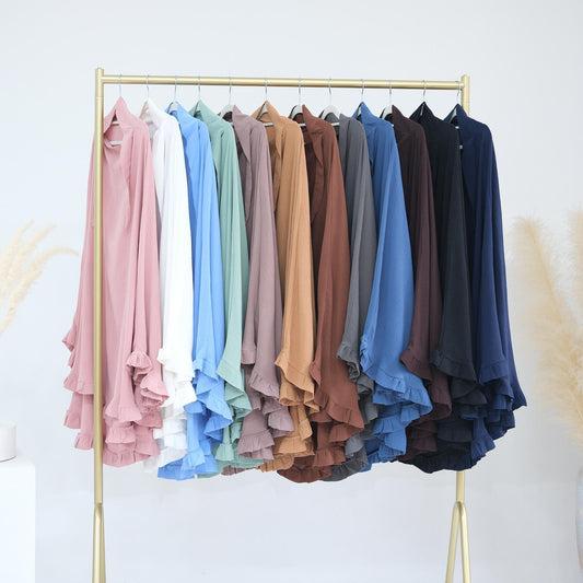 LUMAYA LUMAYA0993 Solid Color Headscarf