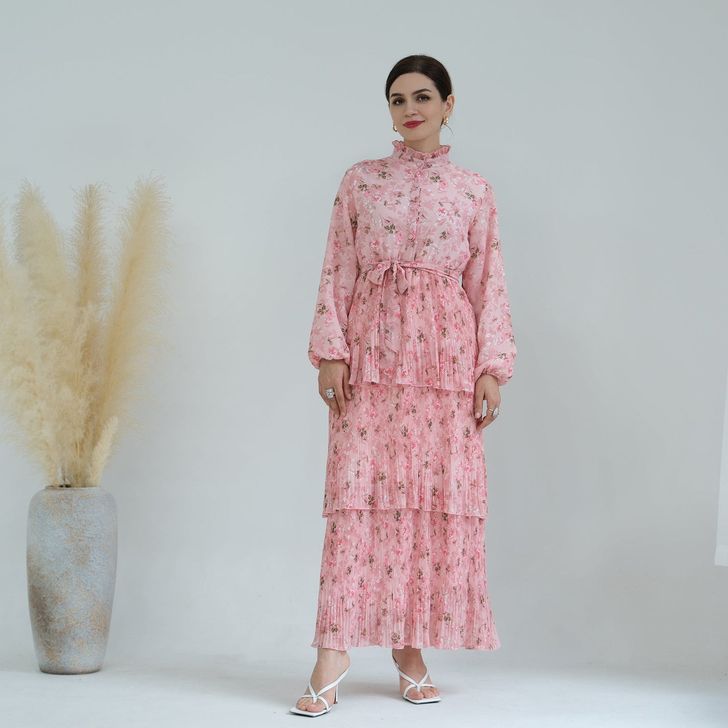 LUMAYA LUMAYA1007 Pure Beauty Printed Dress