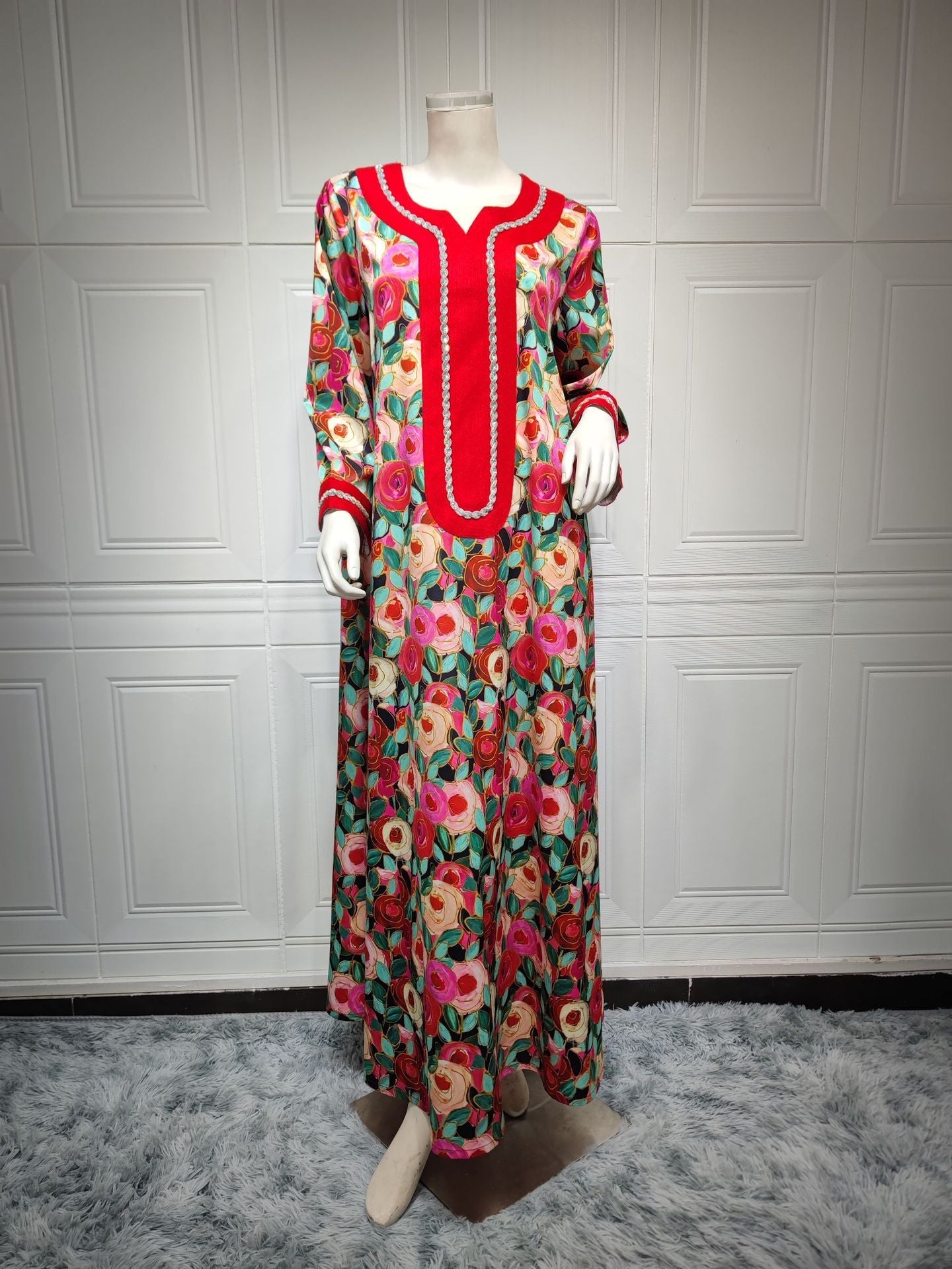 LUMAYA LUMAYA1073 Fashionable Embroidered Dress