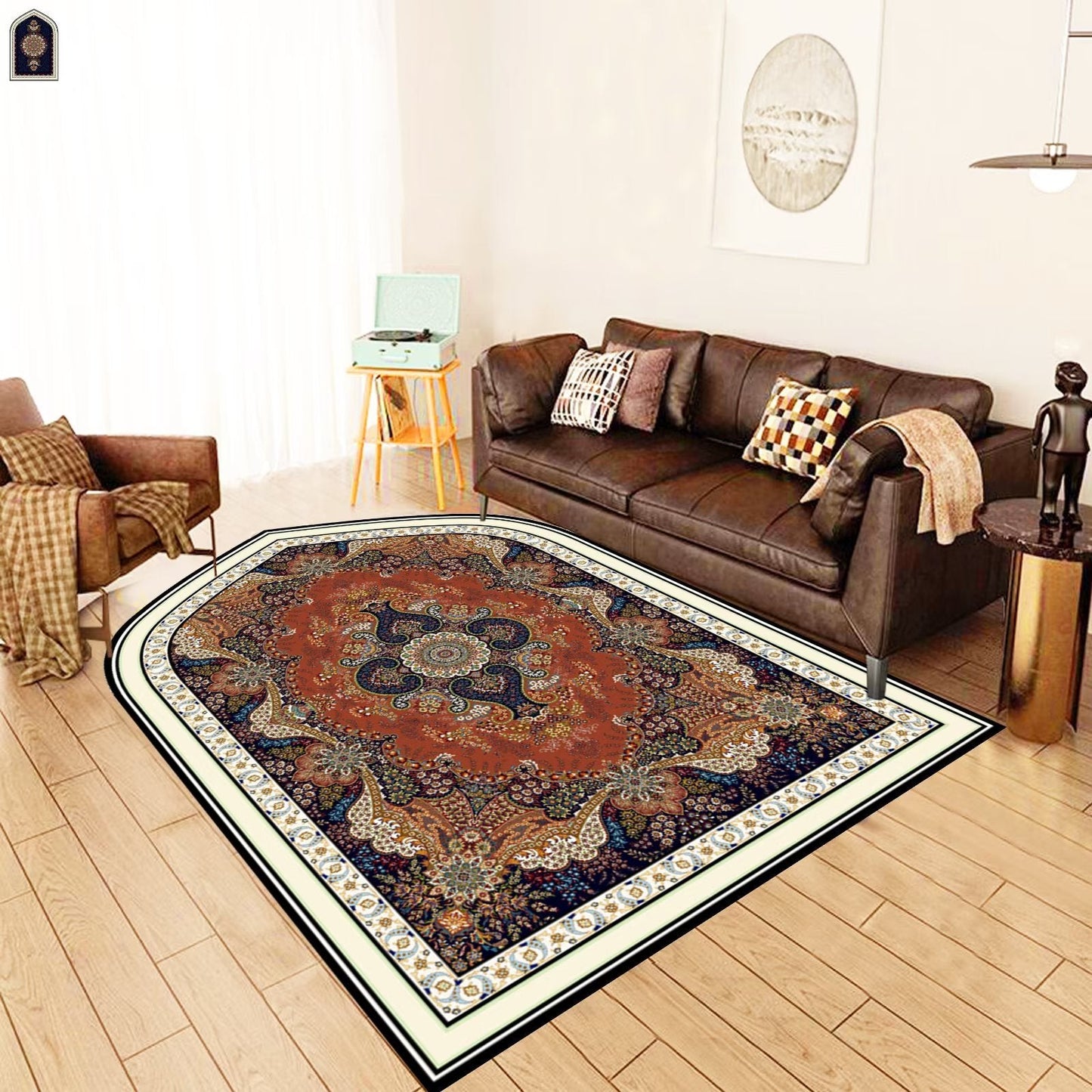 LUMAYA LM1158 Worship Carpet Kneeling Mat Worship Carpet Prayer Floor Mat