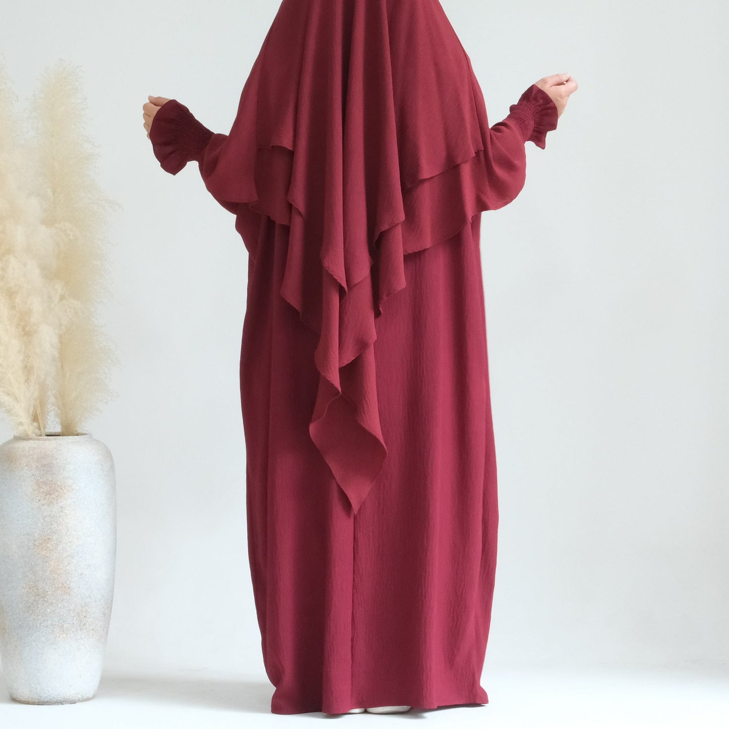 LUMAYA LUMAYA1004 2pcs Set Abaya+Hijab