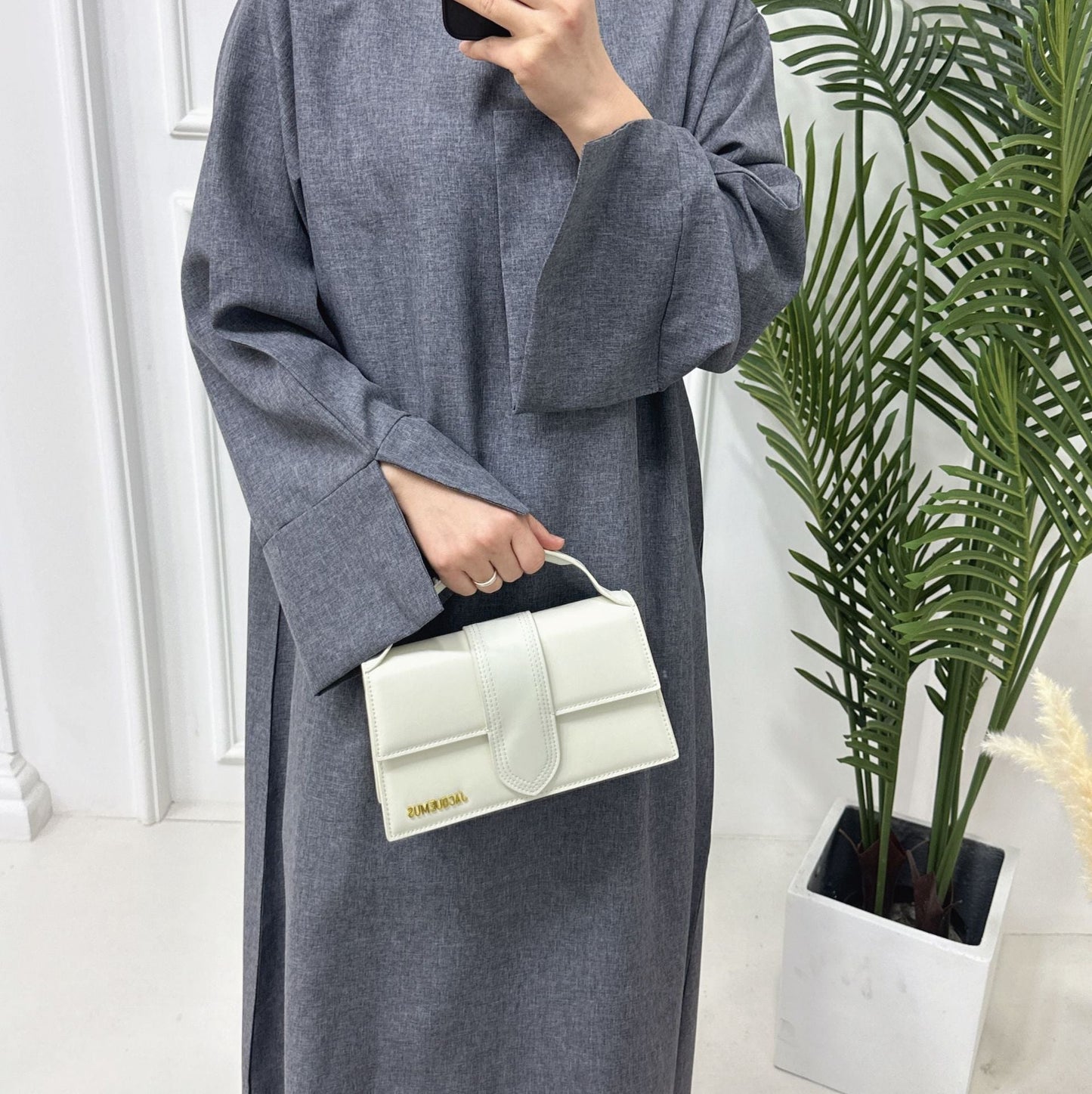 LUMAYA LUMAYA0999 Loose Large Elegant Dress Robe