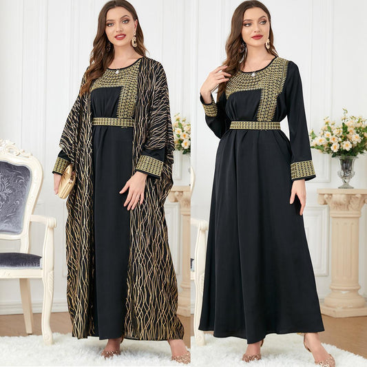 LUMAYA LUMAYA1059 2pcs Inner Dress with Cardigan