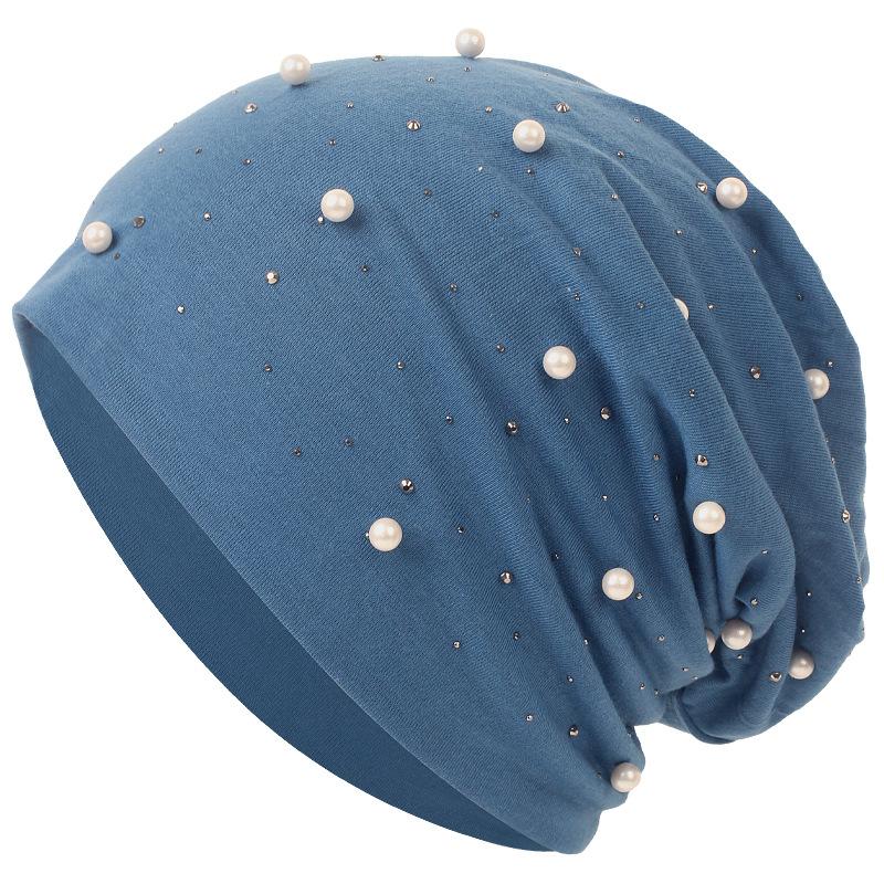 LUMAYA LM1092 Pearl Hot Diamond Pullover Cap