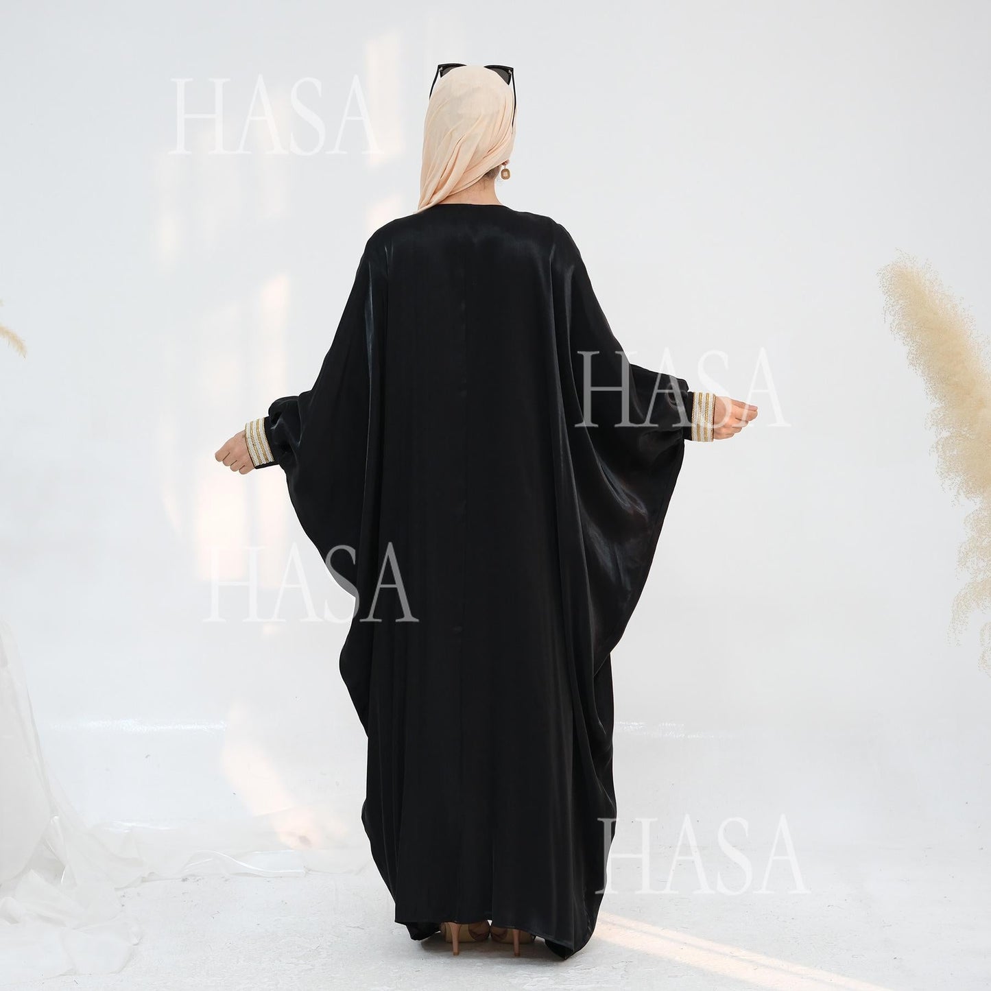LUMAYA5873 Temperament Cardigan Long Coat Exquisite Trim To Create Elegant Style