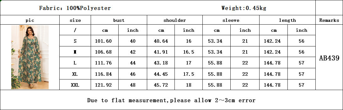 LM6641 Printed Rhinestone Long Dress