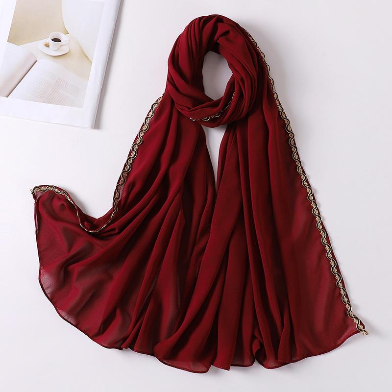 LUMAYA LM1131 Pearl Chiffon Lace CLMin Headband