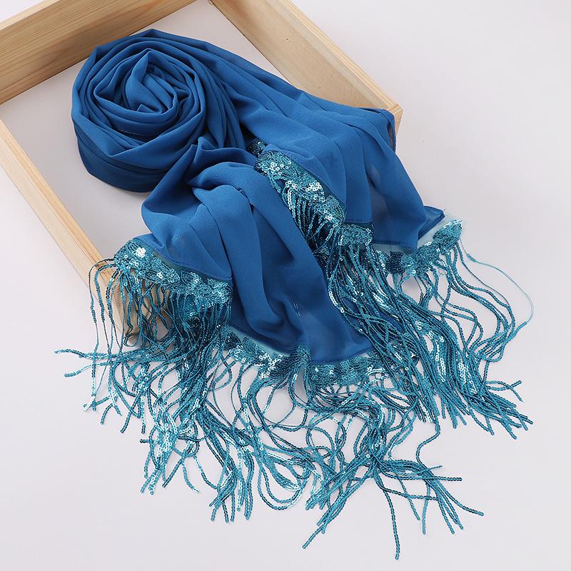 LUMAYA LM1139 Pearl Chiffon Scarf