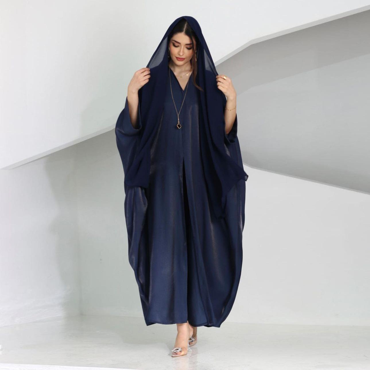 LUMAYA LUMAYA0725 Bat-sleeved Robe Women's Abaya