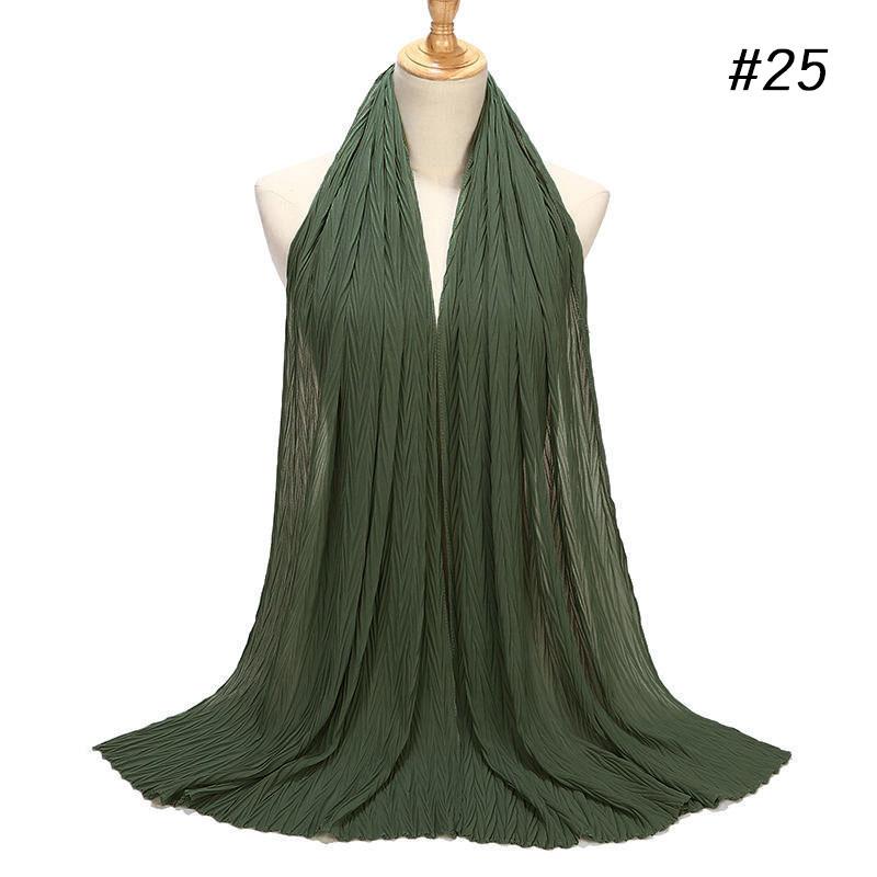 LUMAYA LM1137 Pearl Chiffon Baotou Scarf