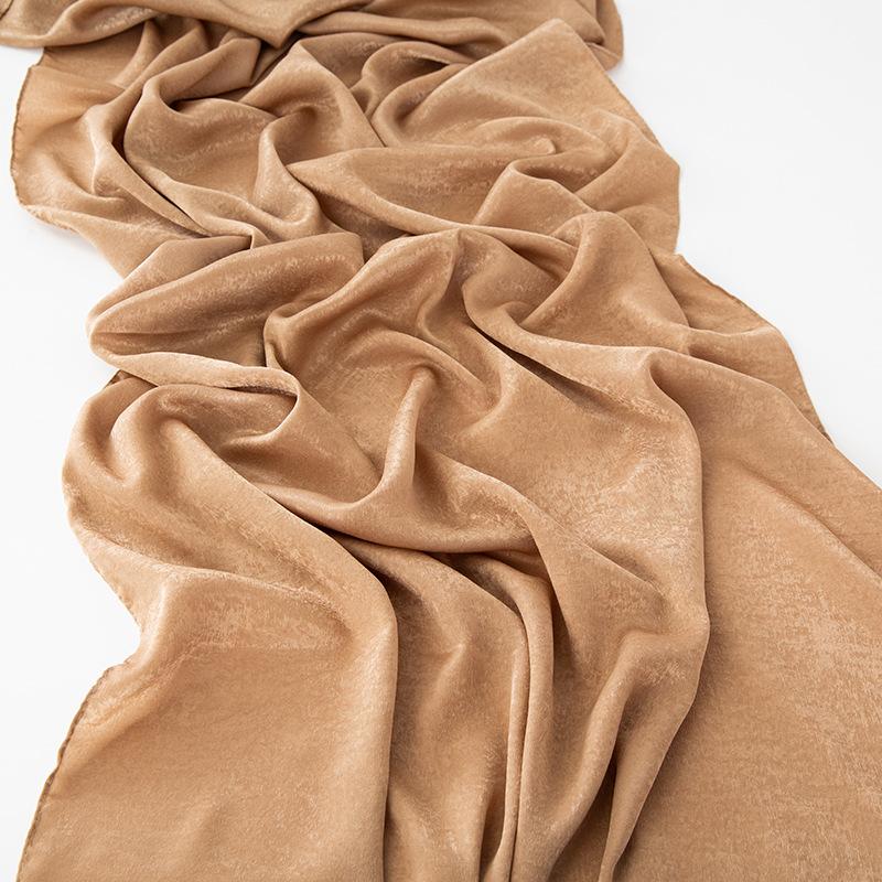 LUMAYA LUMAYA1069 Solid Color Scarf Baotou Scarf