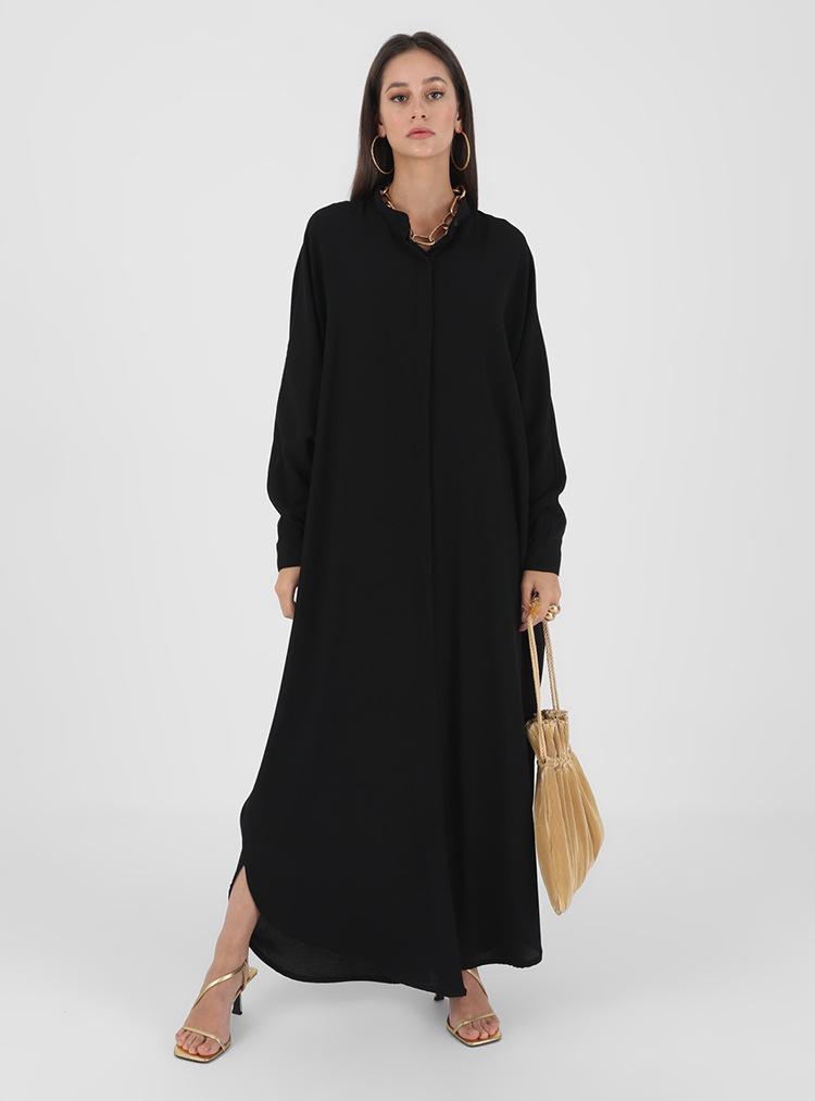 LUMAYA LUMAYA0519 Bat Sleeves Long Robe
