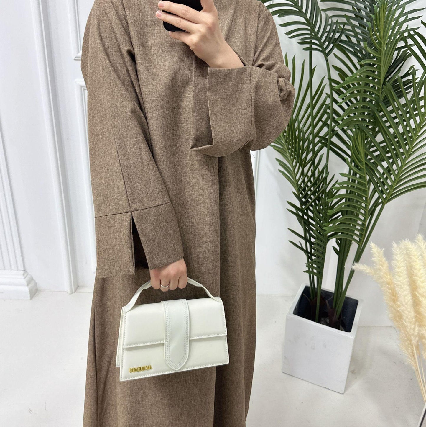 LUMAYA LUMAYA0999 Loose Large Elegant Dress Robe