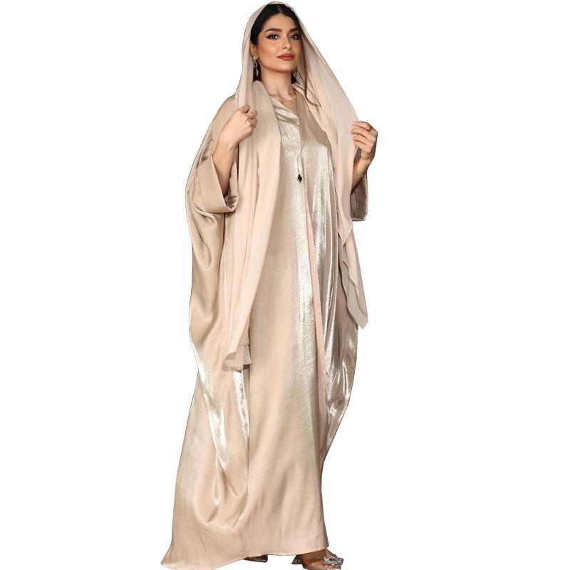 LUMAYA LUMAYA0725 Bat-sleeved Robe Women's Abaya