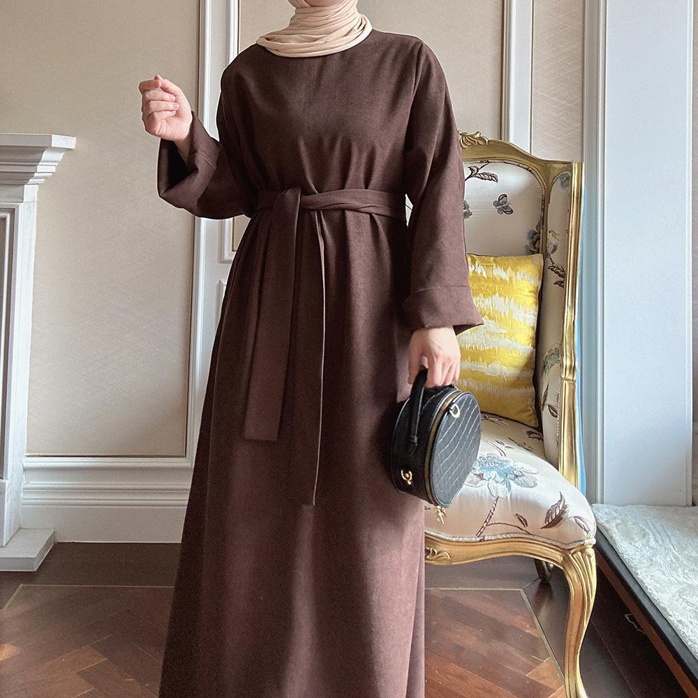 LUMAYA LUMAYA1011 Solid Color Tunic Dress