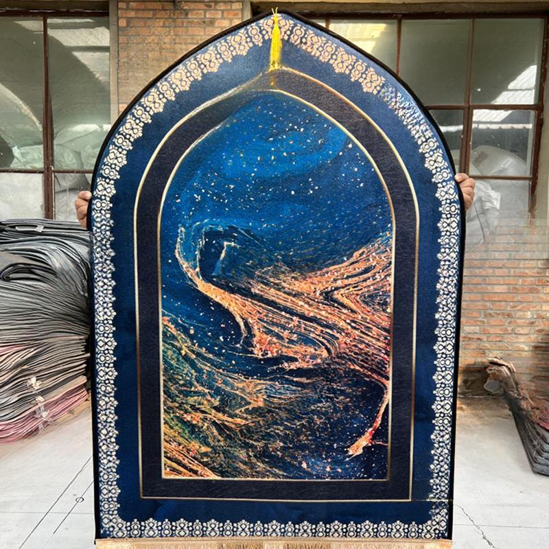 LUMAYA LM1163 Thickened Printed Prayer Blanket, Worship Mat, Prayer Mat