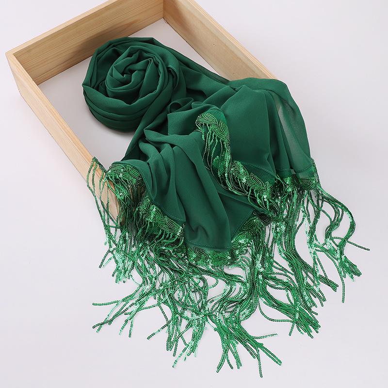 LUMAYA LM1139 Pearl Chiffon Scarf