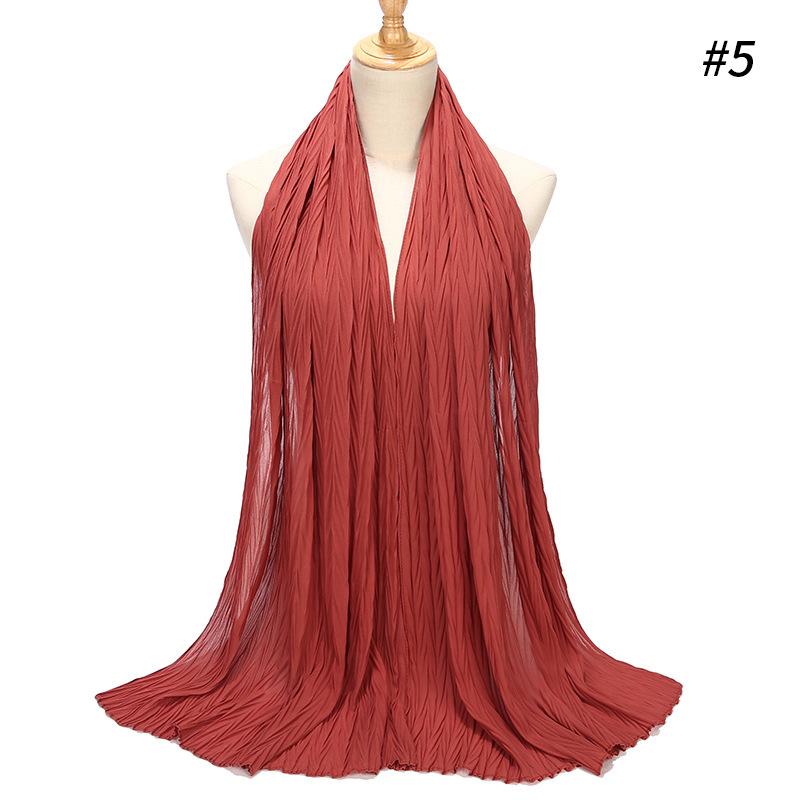 LUMAYA LM1137 Pearl Chiffon Baotou Scarf
