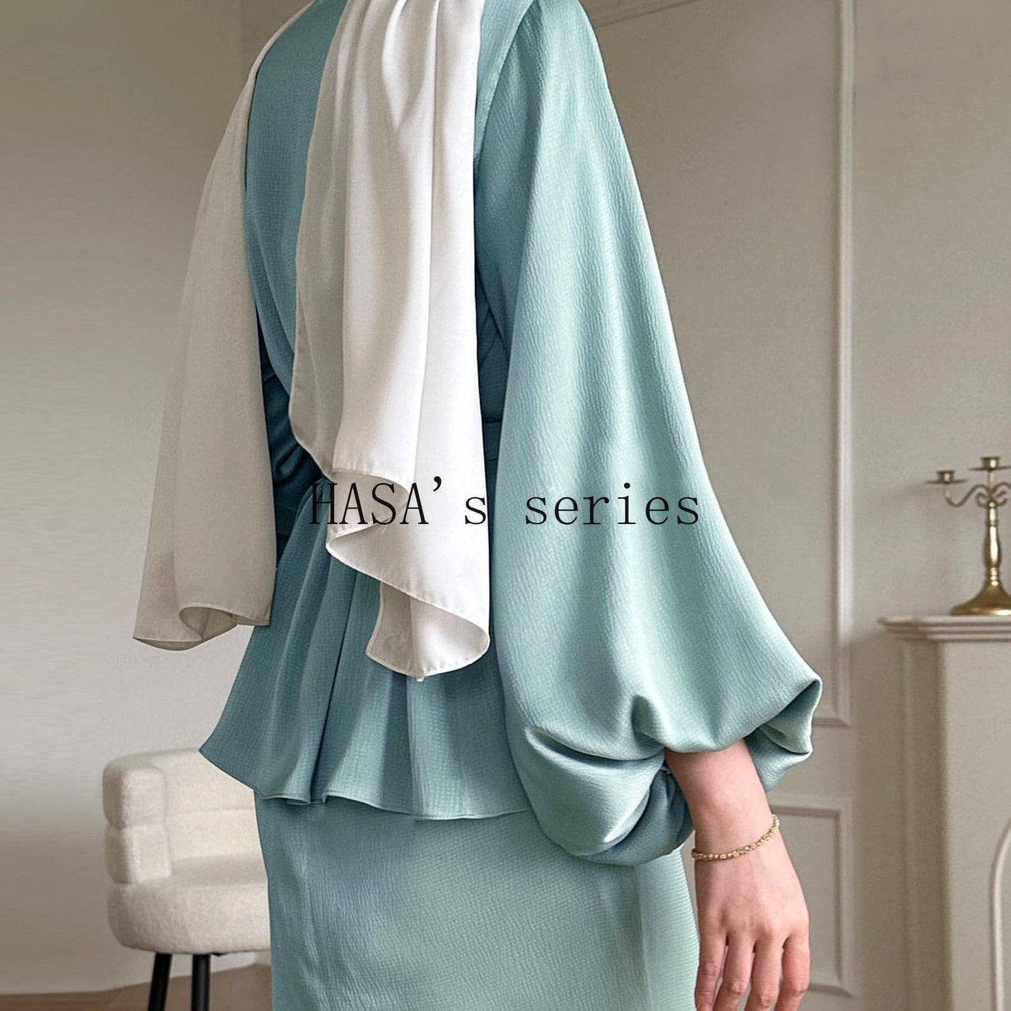 LUMAYA4845 Simple, Solid-color, Loose-fitting Two-piece Set, A Comfortable and Coordinated Outfit.