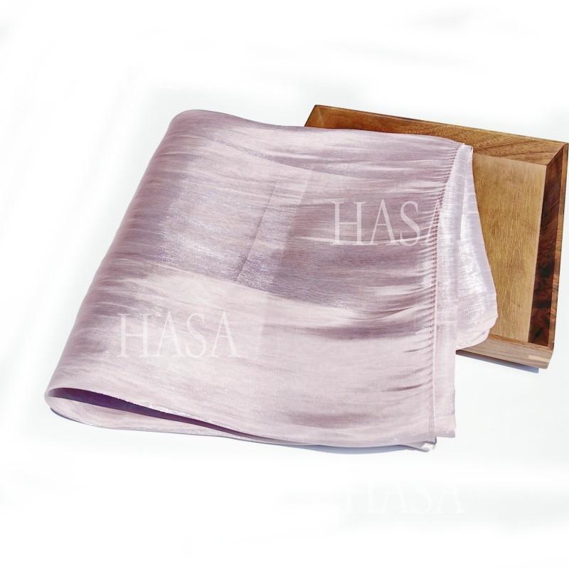 LUMAYA6479 A Simple Silk Scarf with A Mellow Color and A Light and Drapey Design