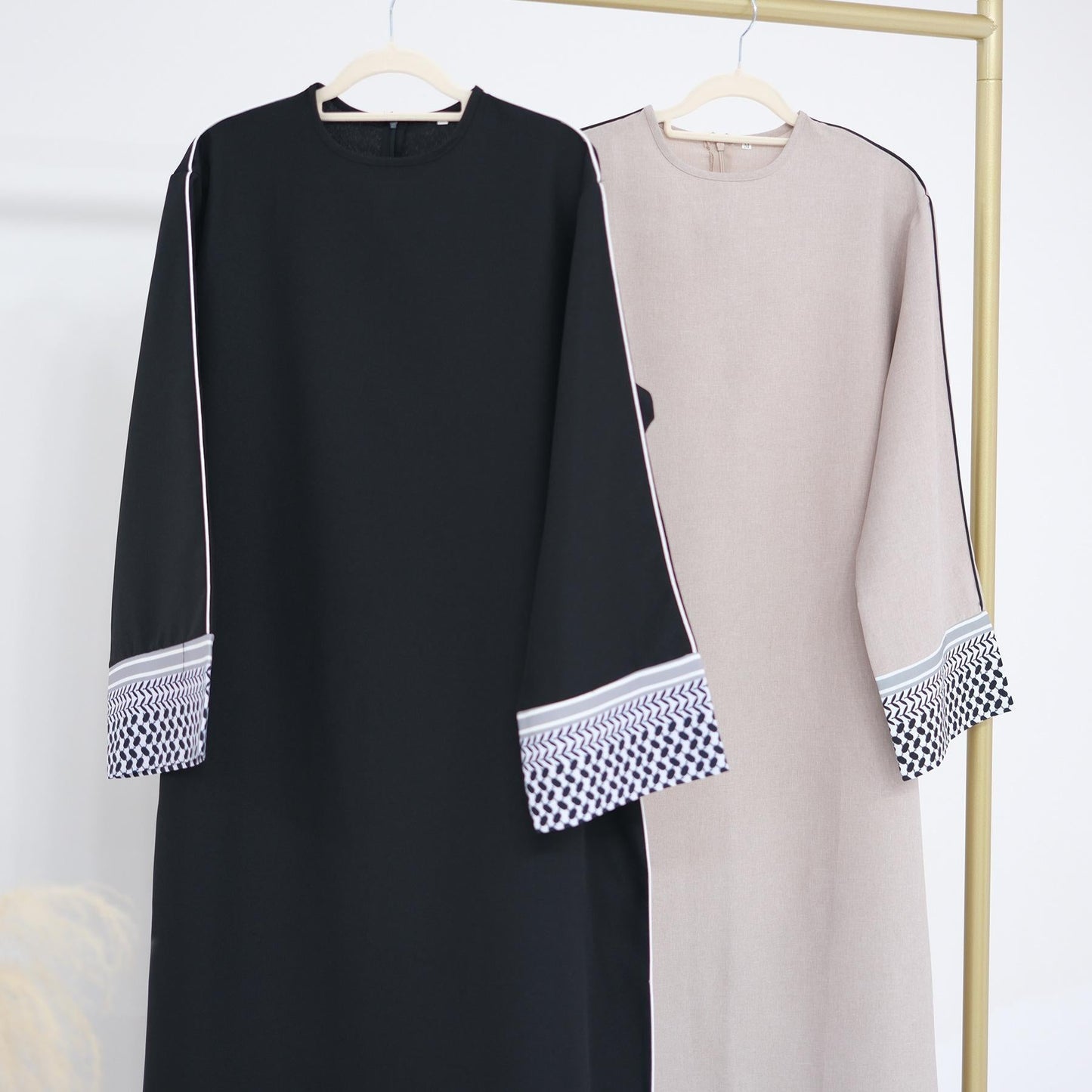 LUMAYA LM1181 Patchwork Elegant Abaya