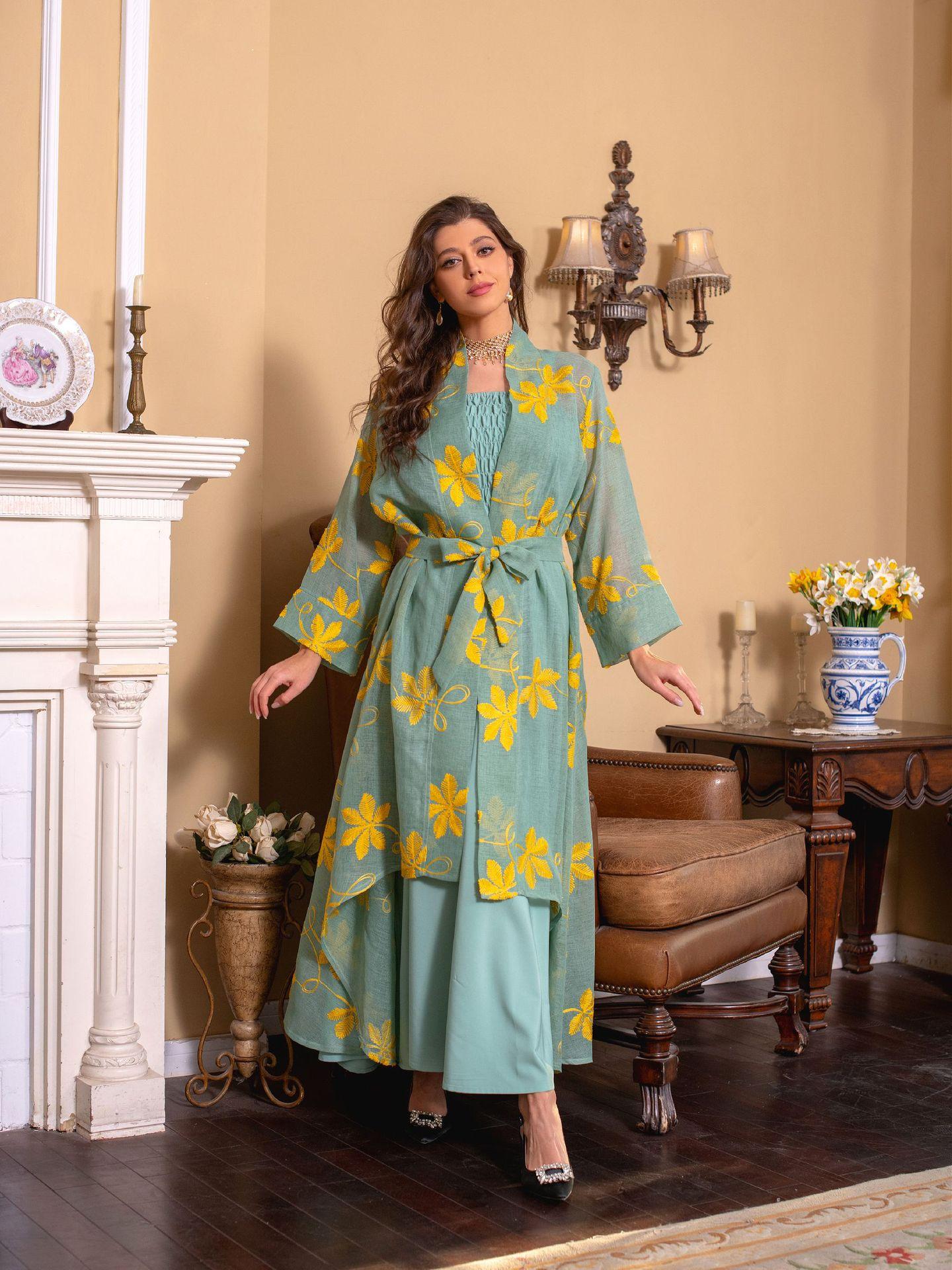 LUMAYA LUMAYA1076 2pcs Inner Dress  with Cardigan