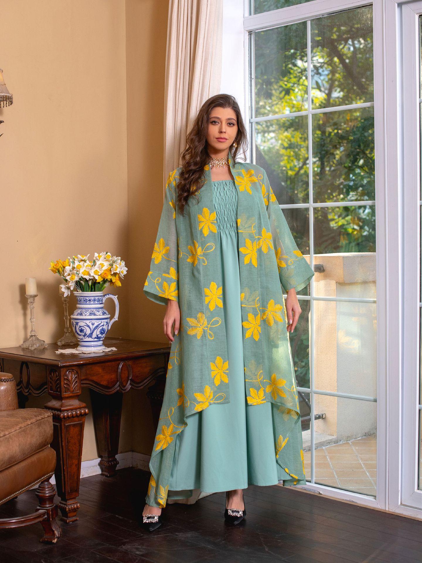 LUMAYA LUMAYA1076 2pcs Inner Dress  with Cardigan
