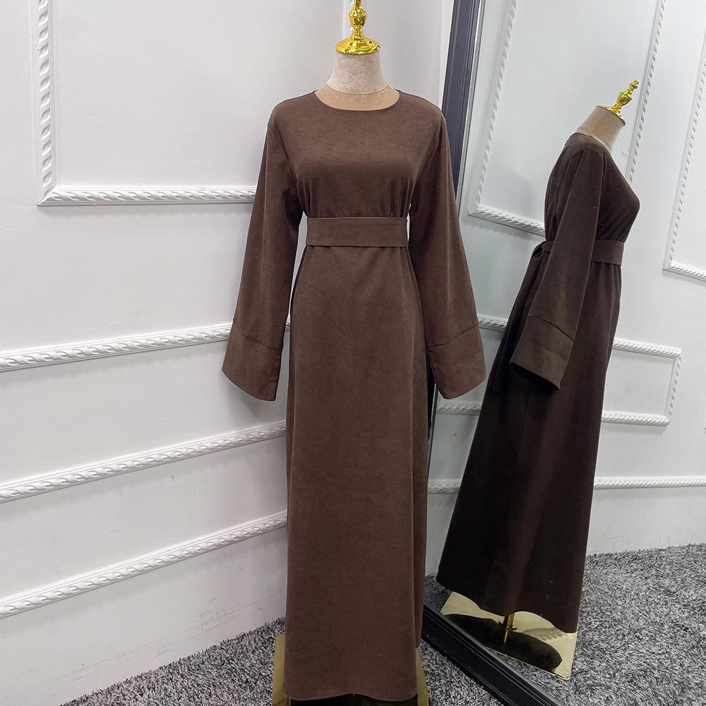 LUMAYA LUMAYA1011 Solid Color Tunic Dress