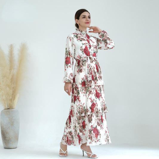 LUMAYA LUMAYA1009 Pure Beauty Printed Dress