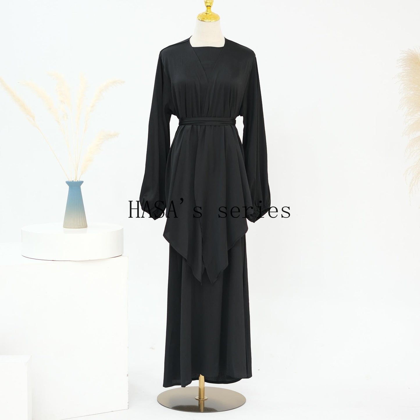 LUMAYA4845 Simple, Solid-color, Loose-fitting Two-piece Set, A Comfortable and Coordinated Outfit.