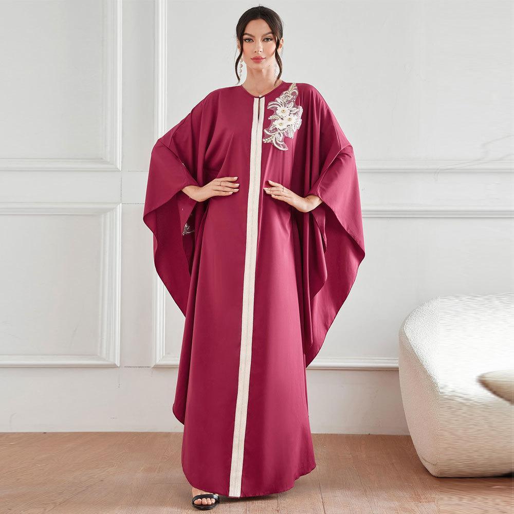 LUMAYA LUMAYA1087 New Style Elegant Decal Dress Robe
