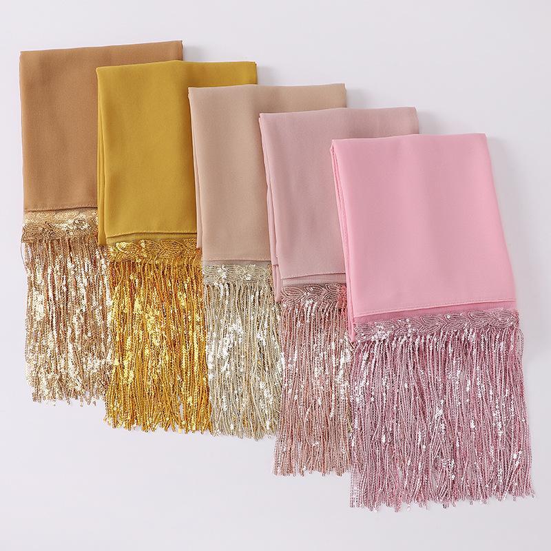 LUMAYA LM1139 Pearl Chiffon Scarf