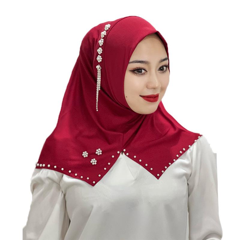 LUMAYA LM1110 Monochrome Beaded Flower Headband