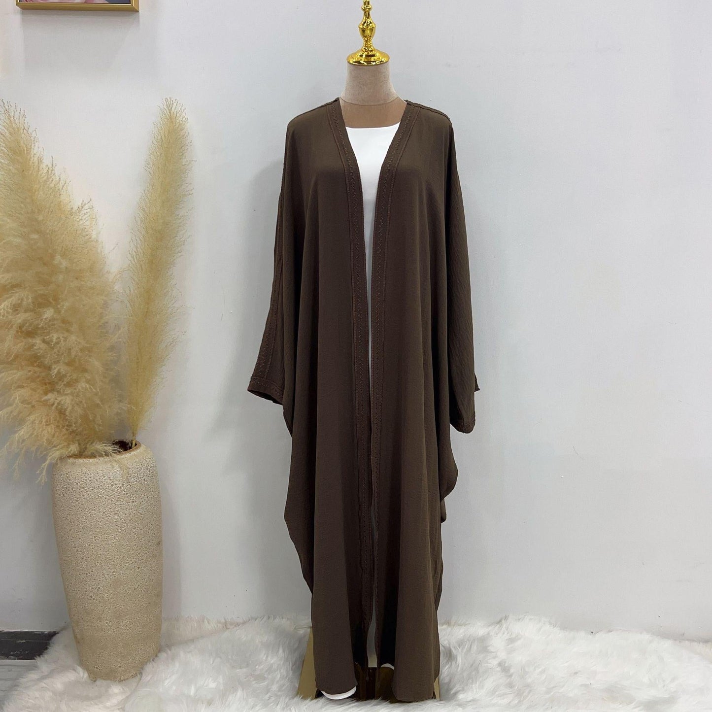LUMAYA LUMAYA1016 Embroidered Lace Dress Robe