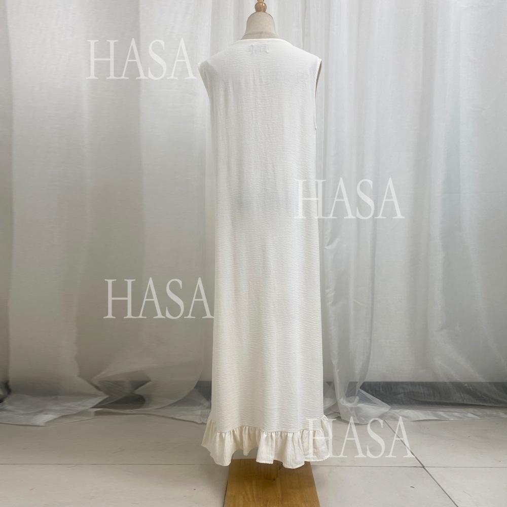 LUMAYA5860 Fashionable Imitation Linen Solid Color Robe, BreatLUMAYAble and Comfortable Leading The Trend abaya girl