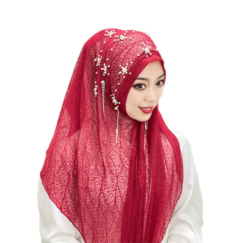 LUMAYA LM1107 Solid Color Headband Gold Thread Bead Flower SLMwl LMt Headband