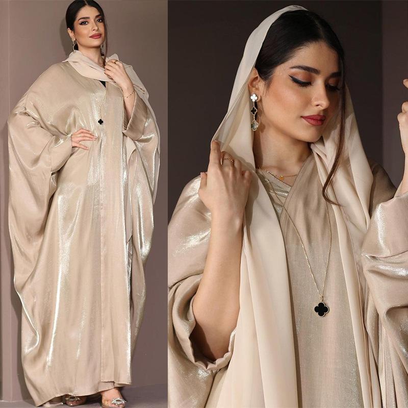 LUMAYA LUMAYA0725 Bat-sleeved Robe Women's Abaya