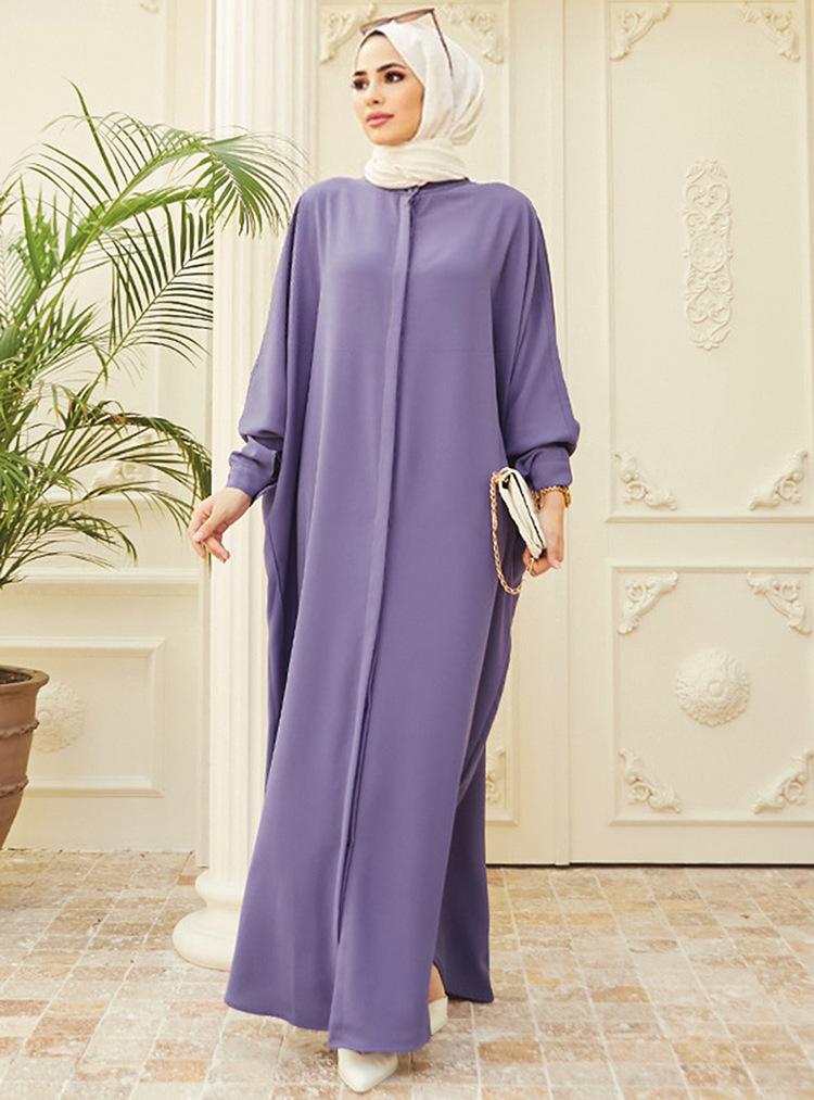LUMAYA LUMAYA0519 Bat Sleeves Long Robe
