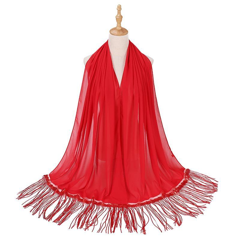 LUMAYA LM1139 Pearl Chiffon Scarf