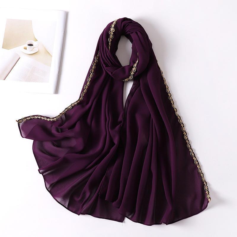 LUMAYA LM1131 Pearl Chiffon Lace CLMin Headband