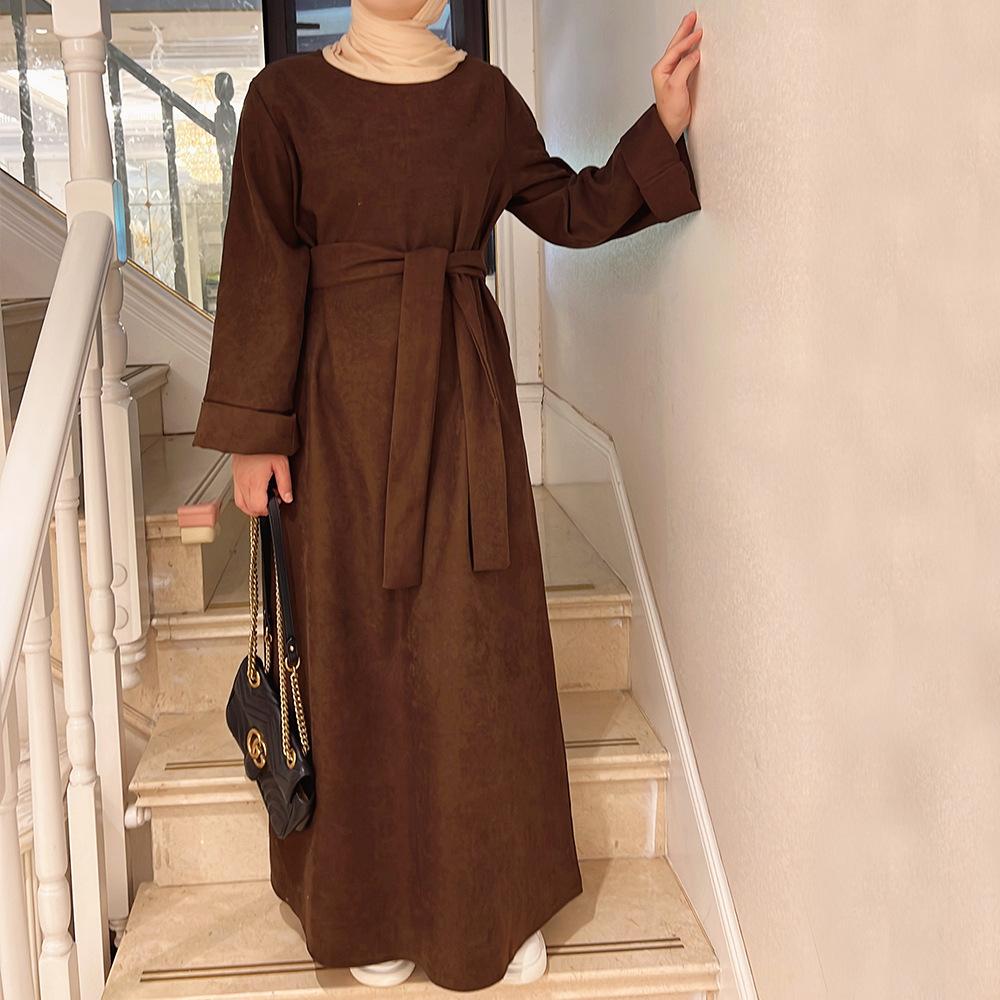 LUMAYA LUMAYA1011 Solid Color Tunic Dress