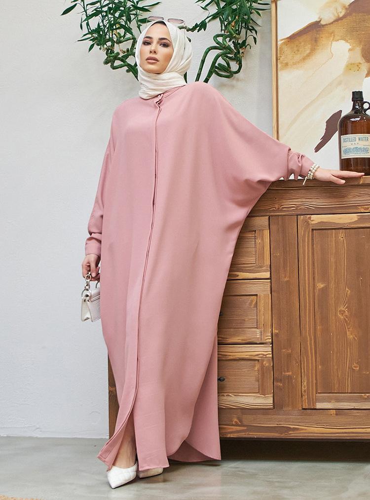 LUMAYA LUMAYA0519 Bat Sleeves Long Robe