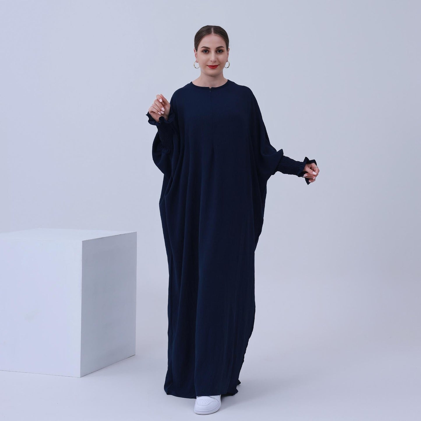 LUMAYA LUMAYA1003 Solid Bat Dress