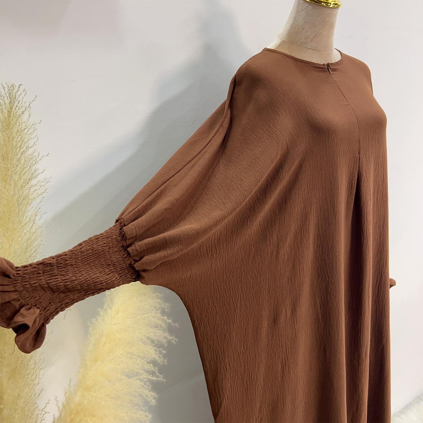 LUMAYA LUMAYA1003 Solid Bat Dress