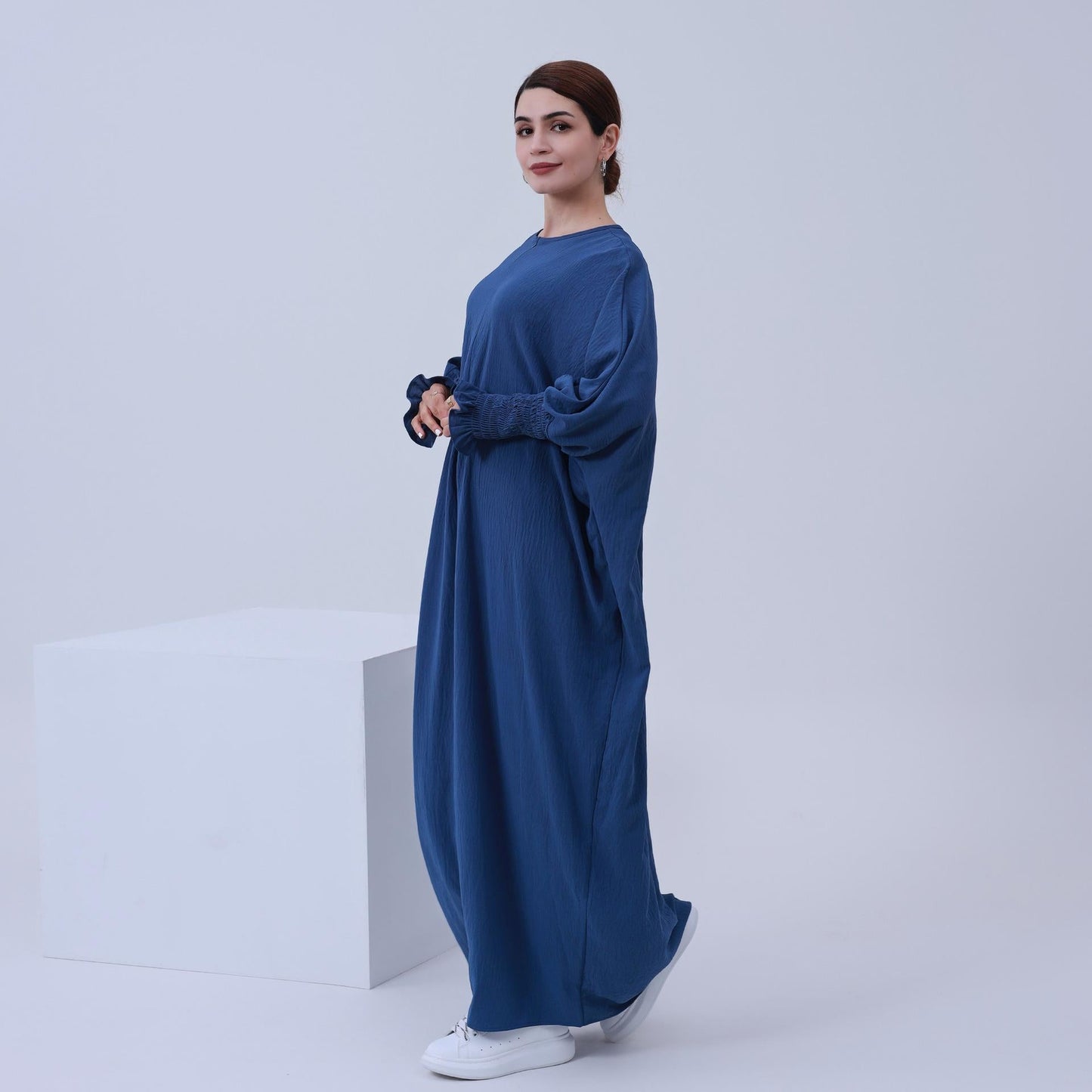 LUMAYA LUMAYA1003 Solid Bat Dress